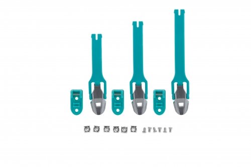 ACERBIS Verschlusslaschen-Set X-Pro V./Shark Junior - Farben: TIFFANY GRÜN