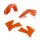 ACERBIS passend für KTM Plastik Kit SX-F 250 2006 - Farben: ORANGE