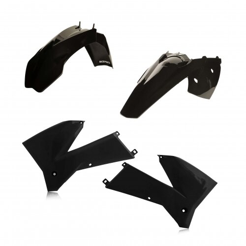 ACERBIS fits for KTM Plastic Kit EXC/EXC-F 2005-2007 - Colour: BLACK