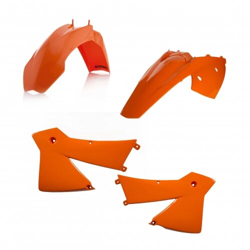 ACERBIS fits for KTM Plastic Kit EXC/EXC-F 2004 - Colour: ORANGE