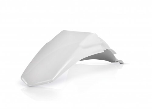 ACERBIS fits for Yamaha MX Rear Fender YZ 125/250 2002-2014, WR 125/250 2002-2014 - Colour: WHITE