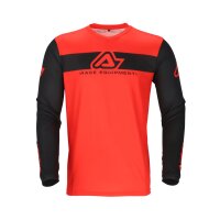 ACERBIS Motocross Jersey MX J-Track INC. 2.0 Schwarz/Rot