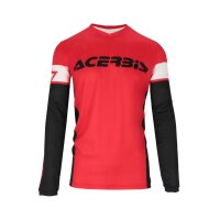 ACERBIS Motocross Jersey MX J-Track INC. 2.0 Rot/Schwarz