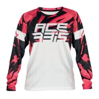 ACERBIS Motocross Kinder Jersey J-Kid Four/Violett
