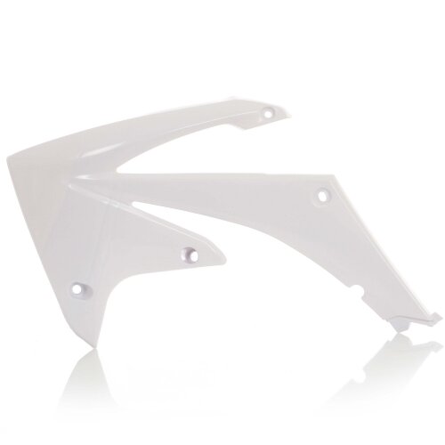 ACERBIS fits for Honda MX Radiator Scoops CRE/CRF 450 R 2009-2012 - Colour: WHITE