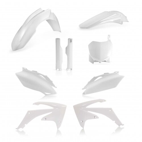 ACERBIS fits for Honda Plastic Full Kit CRF 450 R 2009-2010 - Colour: WHITE