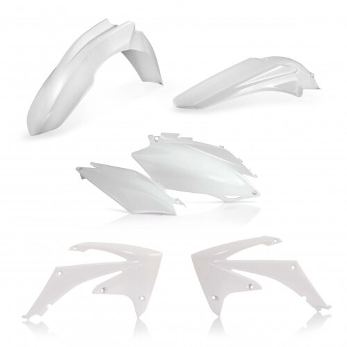 ACERBIS fits for Honda Plastic Kit CRF 450 R 2011-2012 - Colour: WHITE