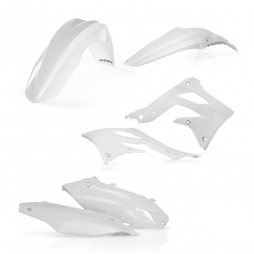 ACERBIS fits for Kawasaki Plastic Kit KX 450F 2012 - Colour: WHITE