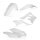 ACERBIS fits for Kawasaki Plastic Kit KX 450F 2012 - Colour: WHITE