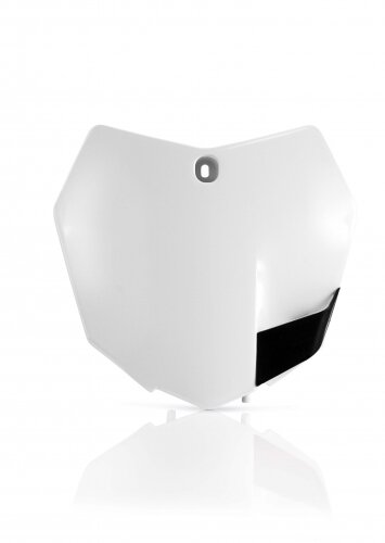 ACERBIS fits for KTM MX Front Number Plate SX 250 2013-2016 - Colour: WHITE