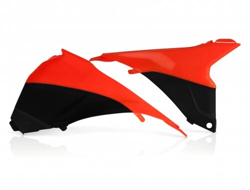 ACERBIS fits for KTM MX Air Box Cover SX-F 250/350/450 2013-2015 - Colour: ORANGE FLUO/BLACK