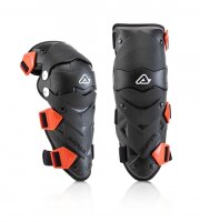 ACERBIS Junior Knieschützer Impact Schwarz/Rot -...