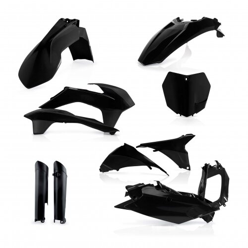 ACERBIS fits for KTM Plastic Full Kit SX/SX-F 2013-2014 - Colour: BLACK
