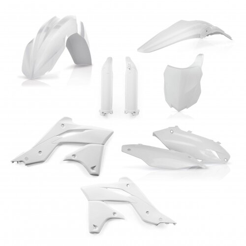 ACERBIS fits for Kawasaki Plastic Full Kit KX 250F 2013-2016 - Colour: WHITE