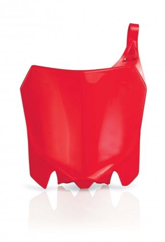 ACERBIS fits for Honda MX Front Number Plate CRF 250 R 2014-2017 - Colour: RED