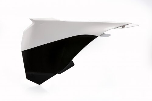 ACERBIS passend für KTM MX-Luftfilterabdeckung SX 85 2013-2017 - Farben: WEISS/SCHWARZ