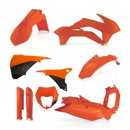 ACERBIS fits for KTM Plastic Full Kit EXC/EXC-F 2014-2015 - Colour: ORANGE