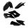 ACERBIS passend für Husqvarna MX Plastik Kit FC 250/350/450 2014-2015 - Farben: SCHWARZ