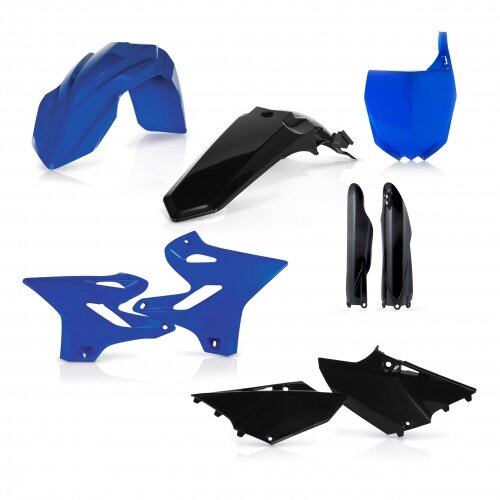 ACERBIS fits for Yamaha Plastic Full Kit WR/YZ 125/250 2015-2021 - Colour: BLACK/BLUE