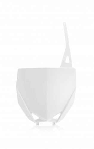 ACERBIS fits for Yamaha MX Front Number Plate YZ 85 2015-2026 - Colour: WHITE