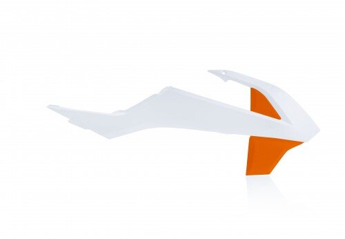 ACERBIS fits for KTM MX Radiator Scoops SX 65 2016-2023 - Colour: WHITE2/ORANGE