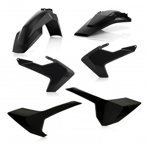 ACERBIS fits for Husqvarna MX Plastic Kit TC 250 2017-2018 - Colour: BLACK