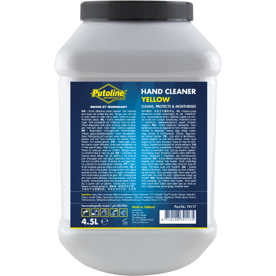 4,5 L Dose Putoline Hand Cleaner Yellow