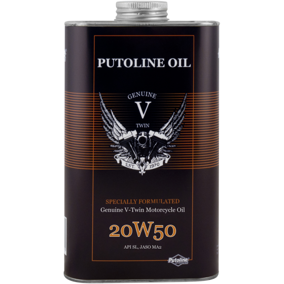 1 L Dose Putoline Genuine V-Twin 20W-50