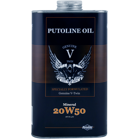 1 L Dose Putoline Genuine V-Twin Mineral 20W-50
