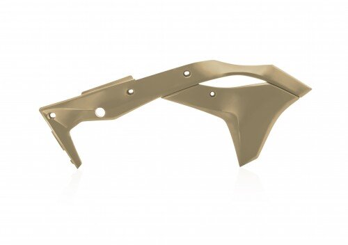 ACERBIS passend für Kawasaki MX-Kühlerverkleidung KX 250F 2017-2020 - Farben: SABBIA (Sand)