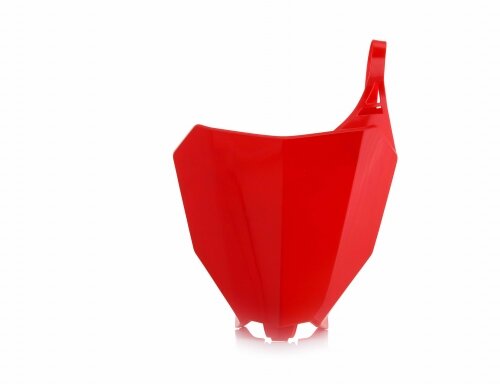ACERBIS fits for Honda MX Front Number Plate CRF 450 R/RX 2017-2018 - Colour: RED