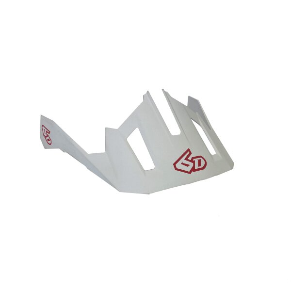 6D ATB-2T Visor Ascent Matte White