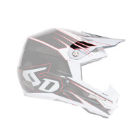 6D ATB-1 Visor Carbon Attack White