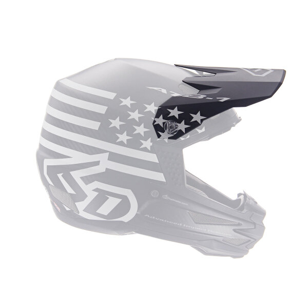 6D ATB-1 Helmschild Tactical Schwarz