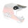 6D ATR-1 2014 MX- Visor Crusader Orange - Size: ONE SIZE
