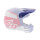 6D ATR-1 MX- Visor Flight Red/White/Blue - Size: ONE SIZE