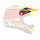 6D ATR-1 MX- Visor Flo Red/Yellow/Black - Size: ONE SIZE