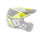 6D ATR-2 MX- Visor Helo Yellow/Grey - Size: ONE SIZE