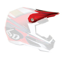 6D ATR-1 2014 MX- Visor Hornet Red - Size: ONE SIZE