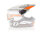 6D ATR-3 MX- Visor Hyper Gloss Orange/Purple