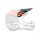 6D ATR-1 2014 MX- Helmschild Intruder Orange