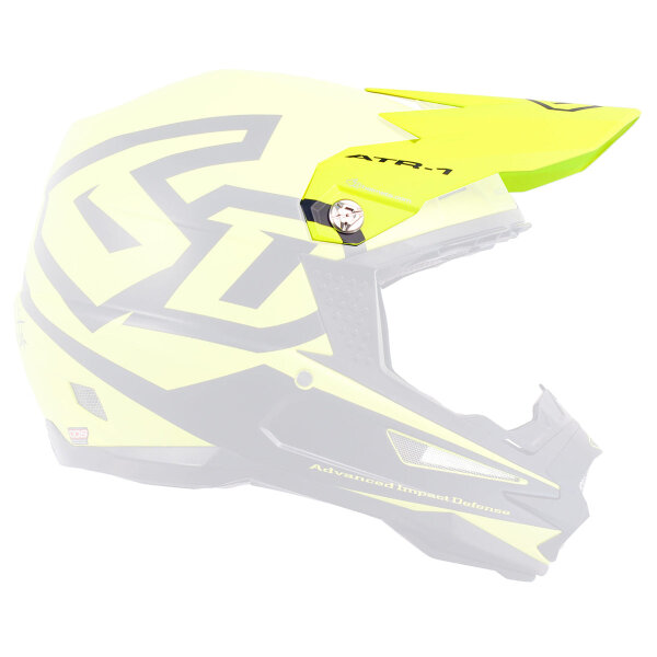 6D ATR-1 MX- Visor Macro Yellow - Size: ONE SIZE