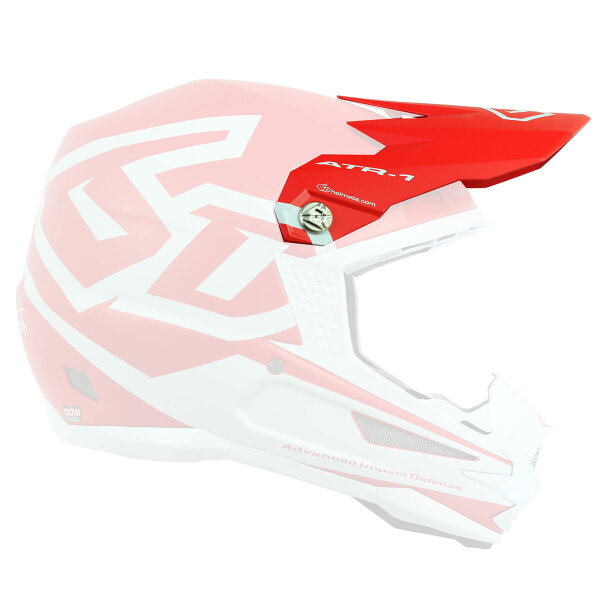 6D ATR-1 MX- Visor Macro Red - Size: ONE SIZE