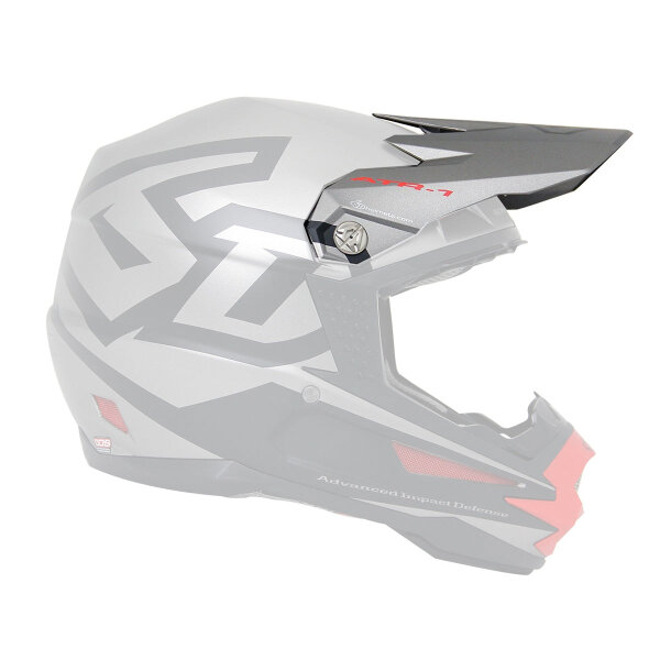 6D ATR-1 MX- Visor Macro Titanium - Size: ONE SIZE
