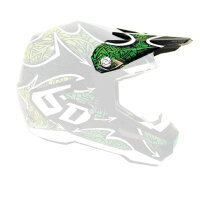 6D ATR-1 2014 MX- Visor Maze Green - Size: ONE SIZE