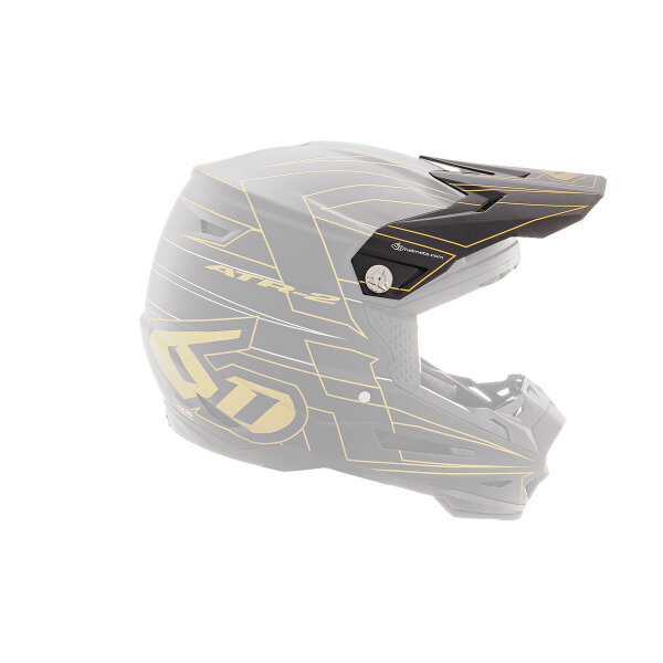6D ATR-2 MX- Visor Missile LE Black/Gold - Size: ONE SIZE