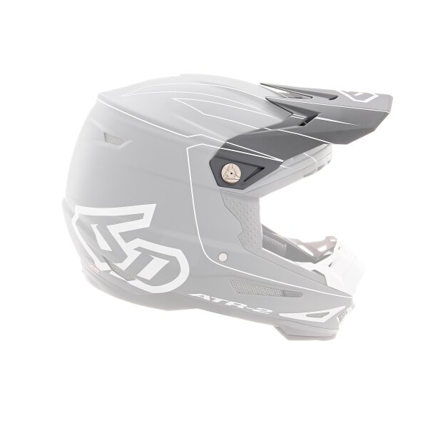 6D ATR-2 MX- Visor Recon Grey/White - Size: ONE SIZE