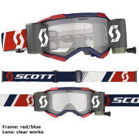 SCOTT Fury WFS Brille - Rot/Blau