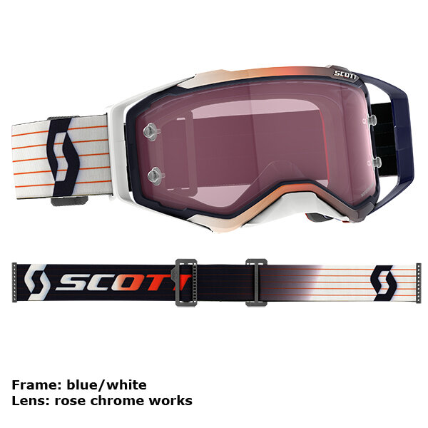 SCOTT Prospect Brille Amplifier Works Scheibe - Rose-Schwarz/Weiß