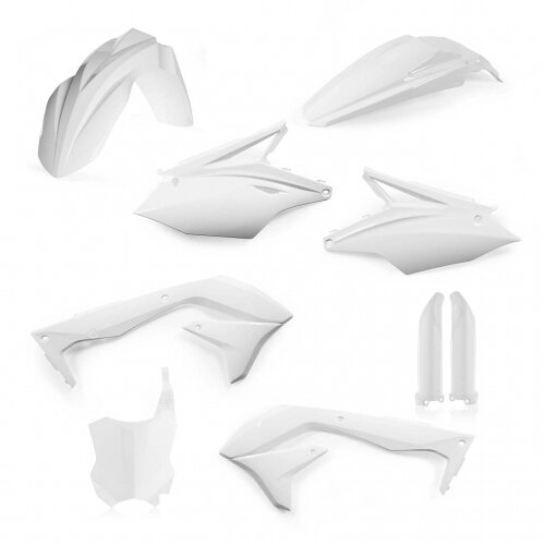 ACERBIS fits for Kawasaki Plastic Full Kit KX 450F 2018 EU - Colour: WHITE